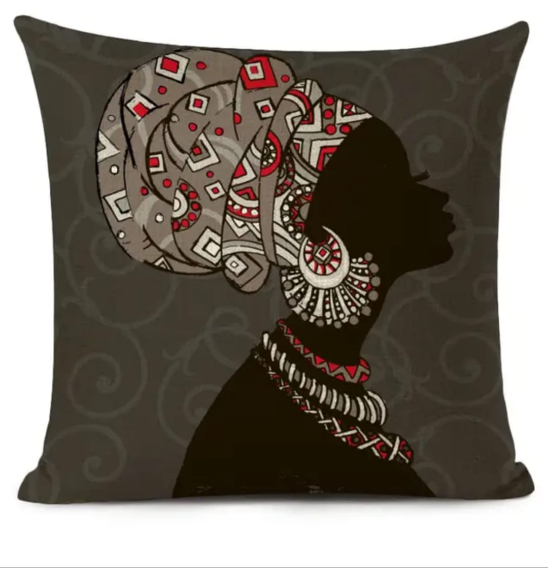 African themed throw cases cushion covers