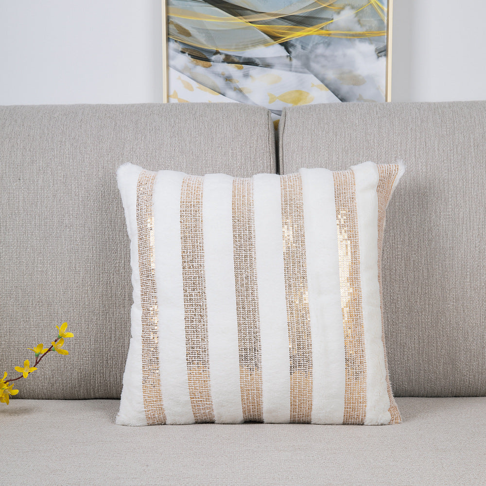 Pillow Cover/Golden Cushion Cover