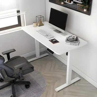 Electric adjustable height study table