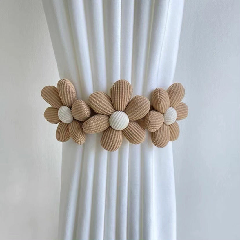 Flower Drapes Tiebacks