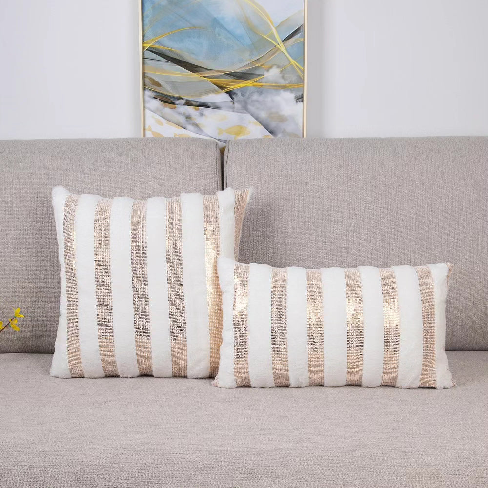 Pillow Cover/Golden Cushion Cover