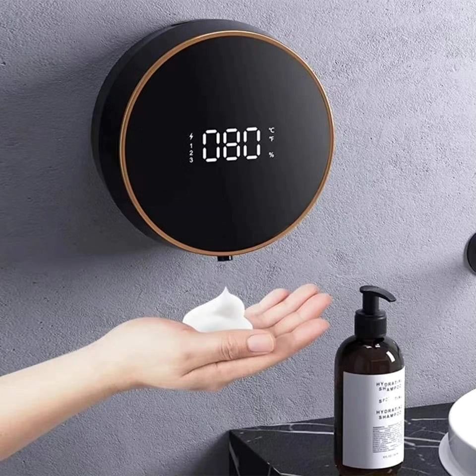 Round soap dispenser