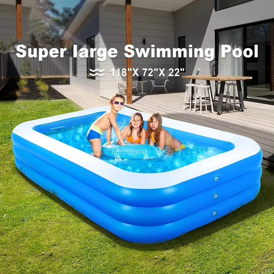 Inflatable swimming pool