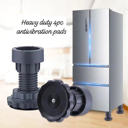 Heavy duty 4Pc adjustable anti-vibration pads