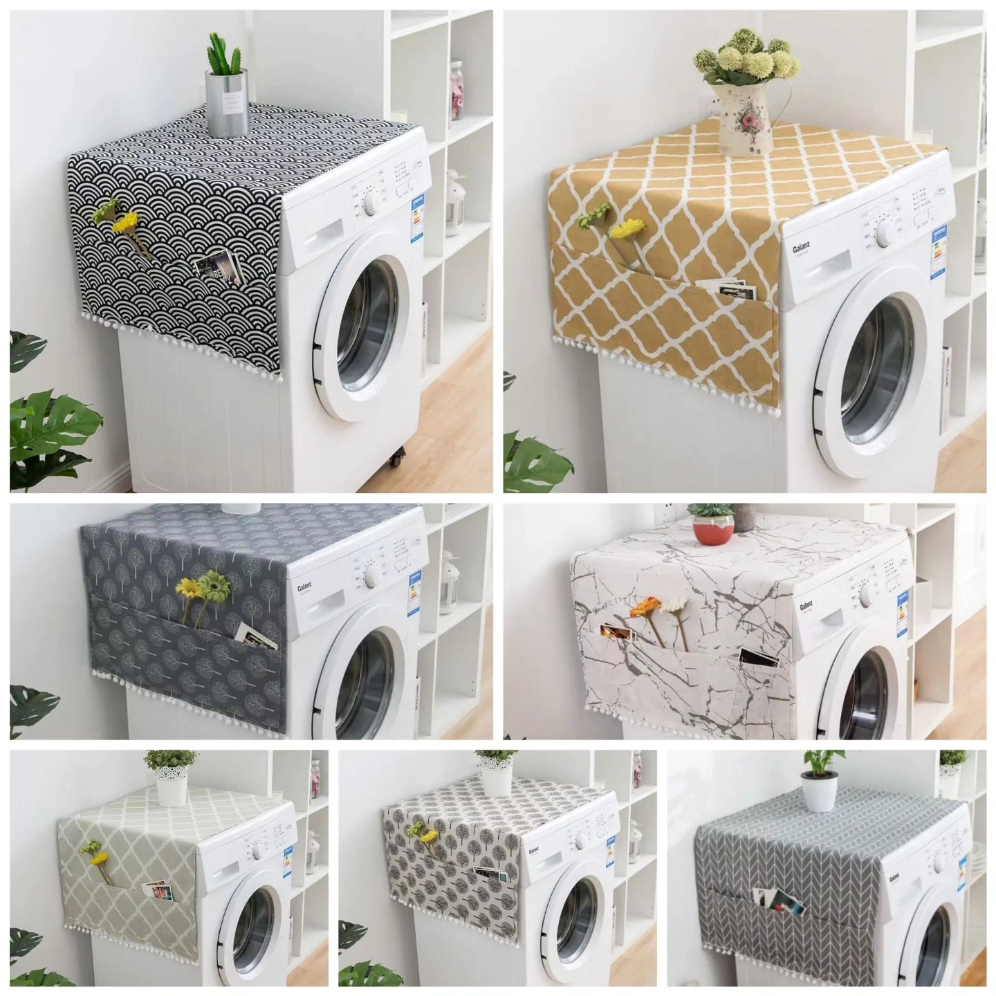 Fridge/washing machine dust cover