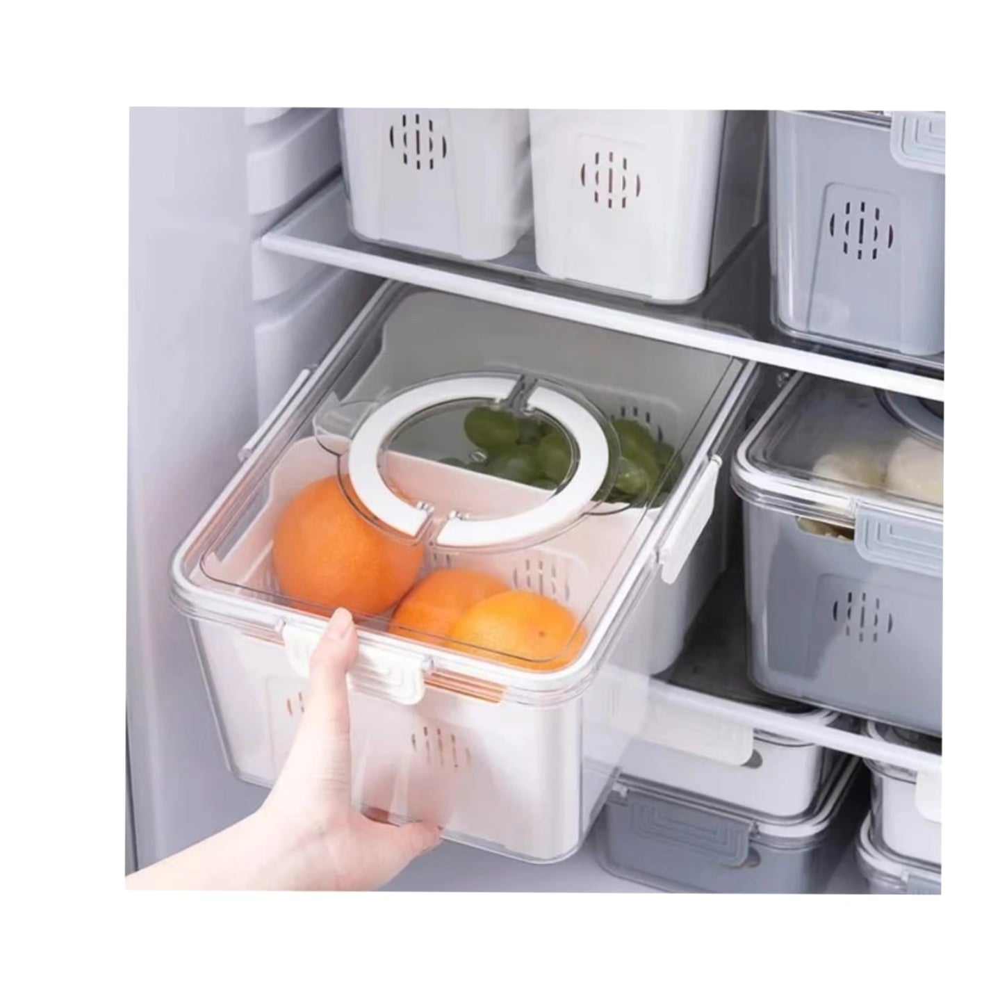 Stackable food containers