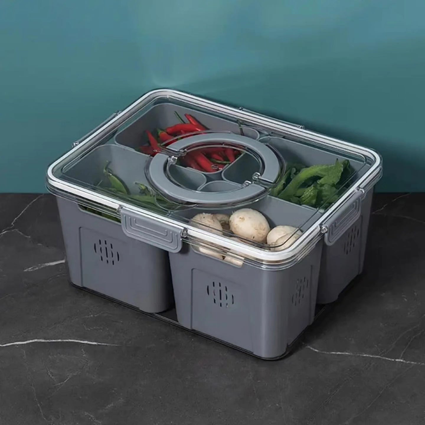 Stackable food containers