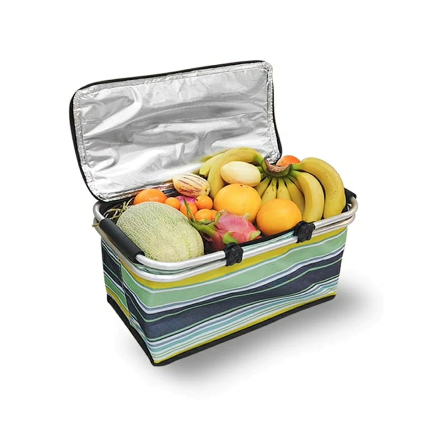 Foldable Coloured Insulated Picnic Storage Bag