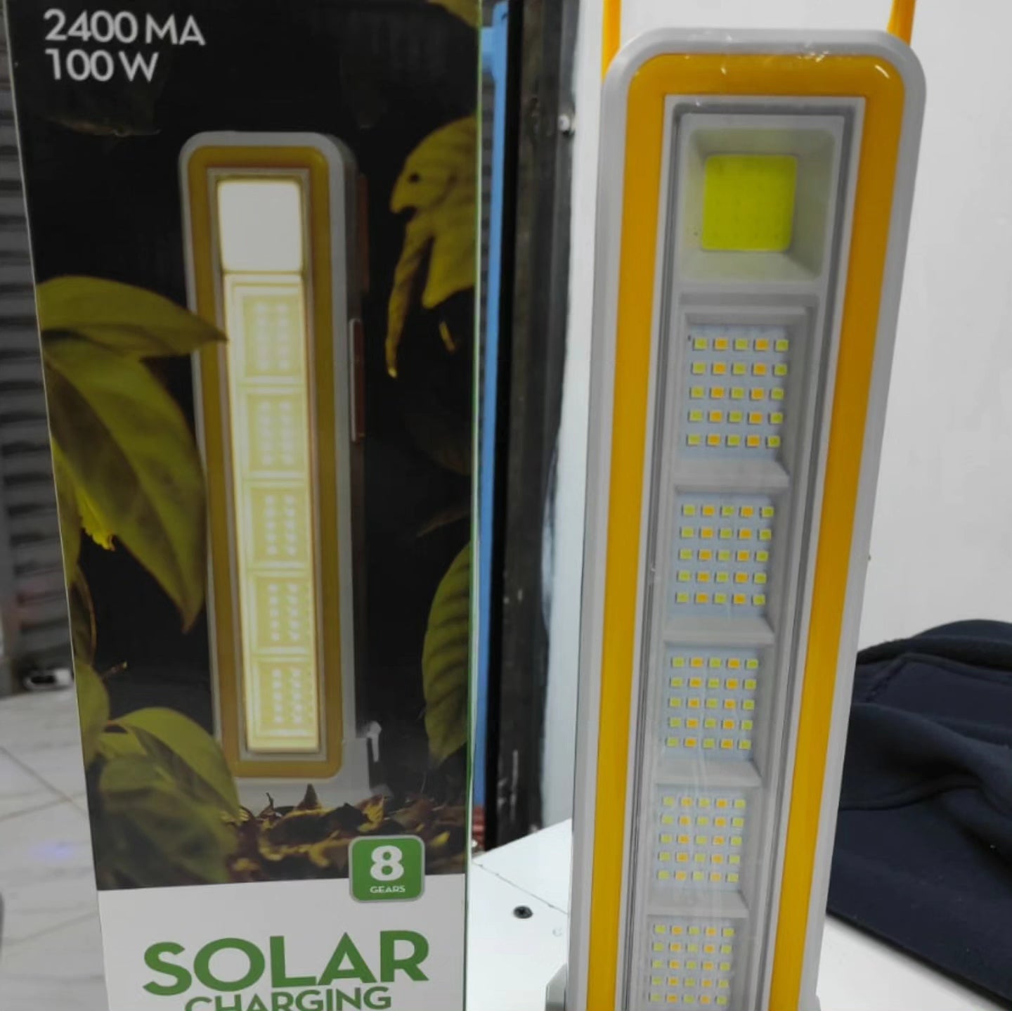 High Bright 100watts Solar Charging Home Emergency Light