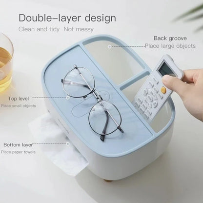 Serviette Holder with Remote Control.