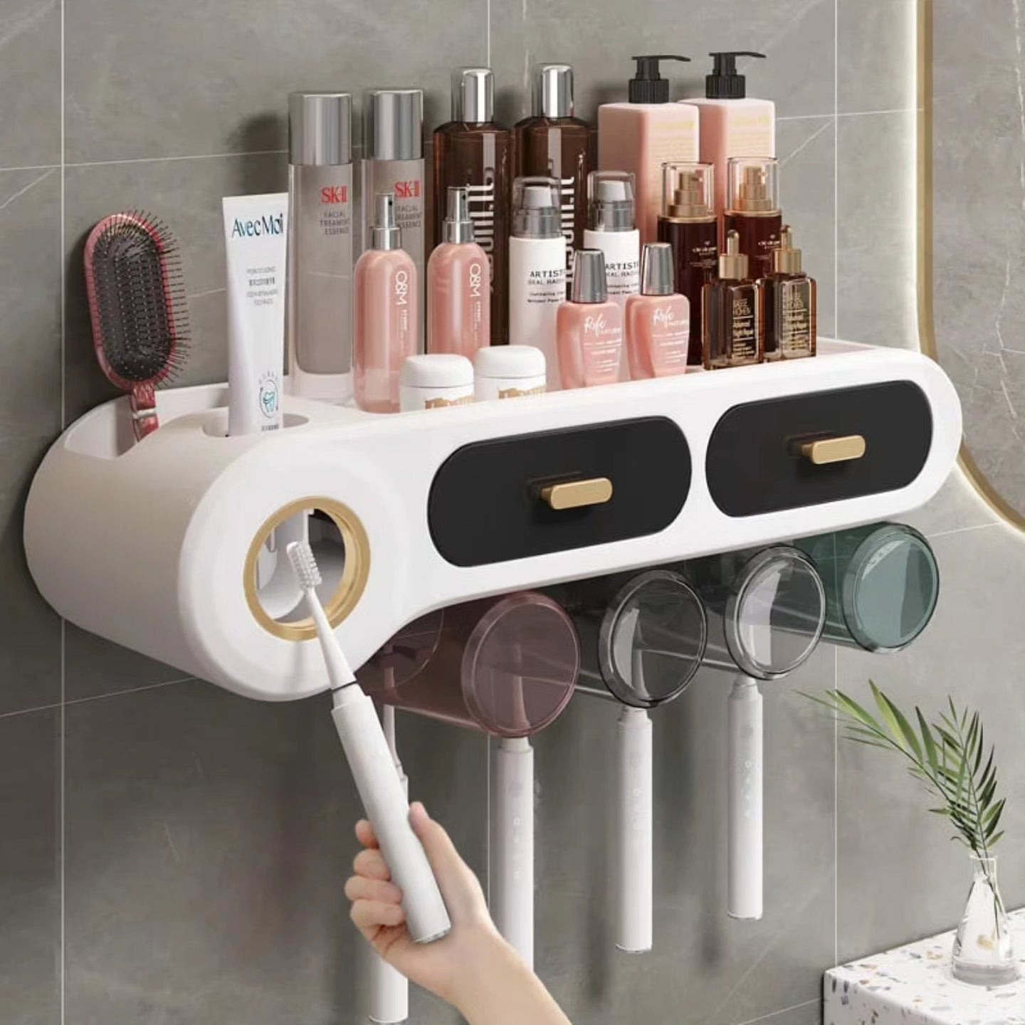 Automatic Toothpaste Dispenser BlackNov