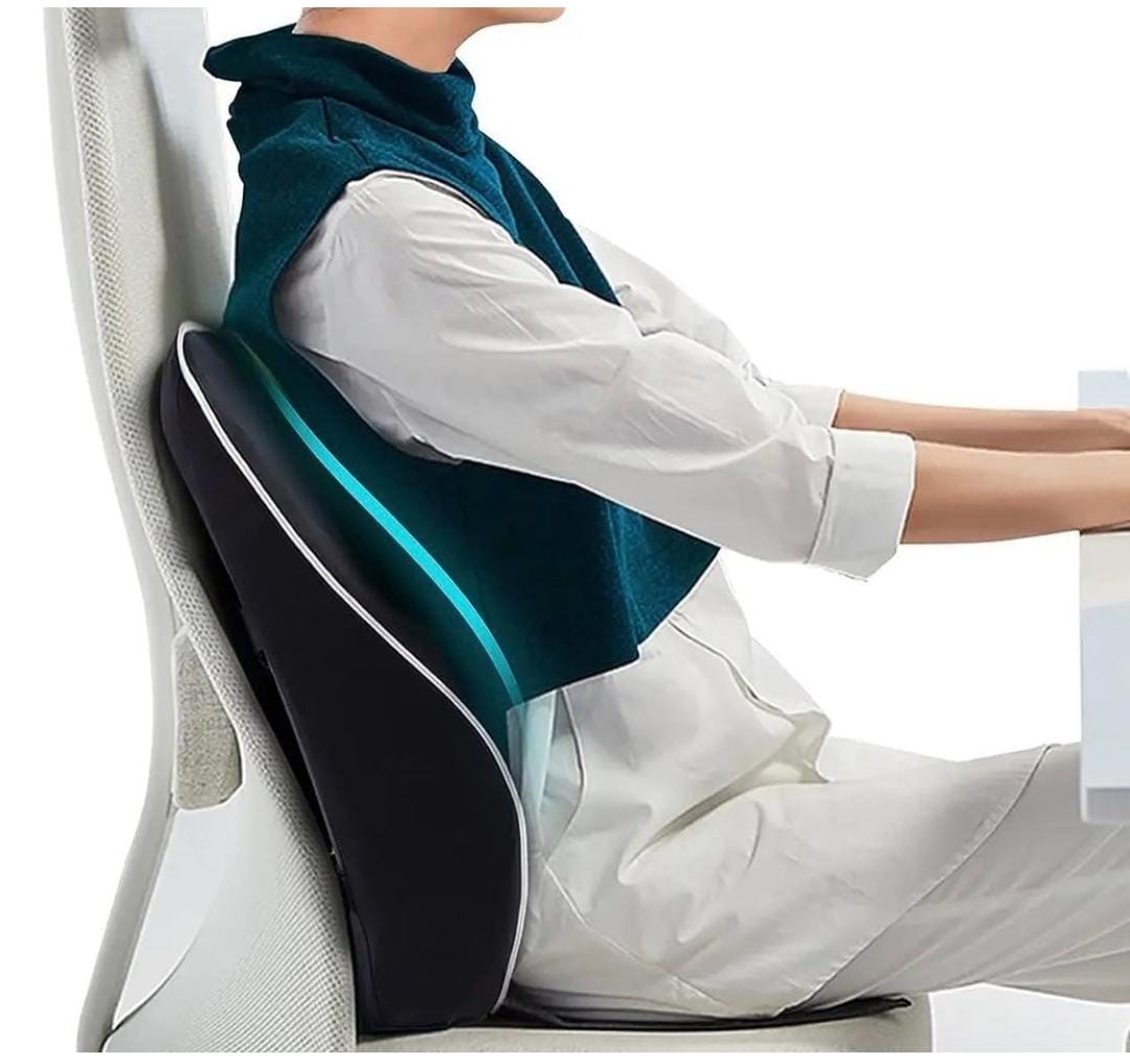 Seat memory foam backrest