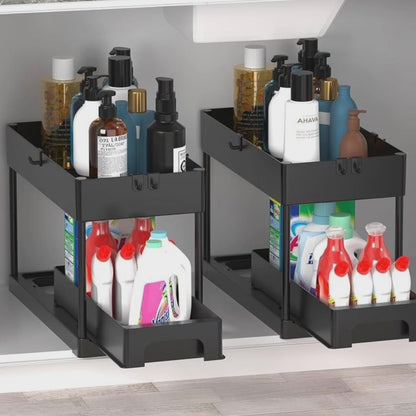 Under the sink organizer 2 tier Multipurpose organizer