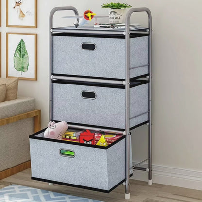 Multipurpose Storage Drawers Rack
