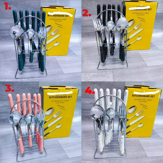 Silver cutlery sets