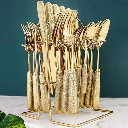 24pcs Cutlery Set