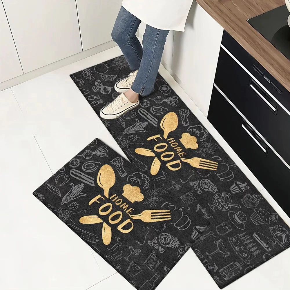 2pc Kitchen mat