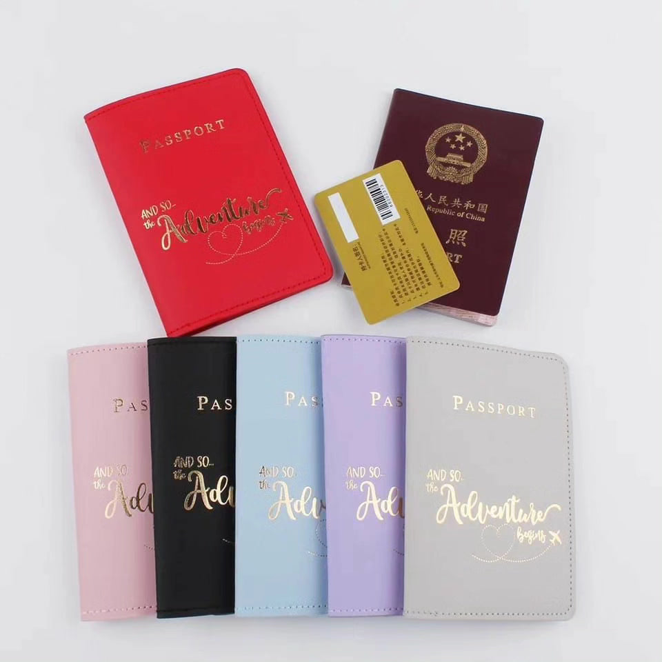 High Quality Trendy PU Leather Passport Cover/Holder