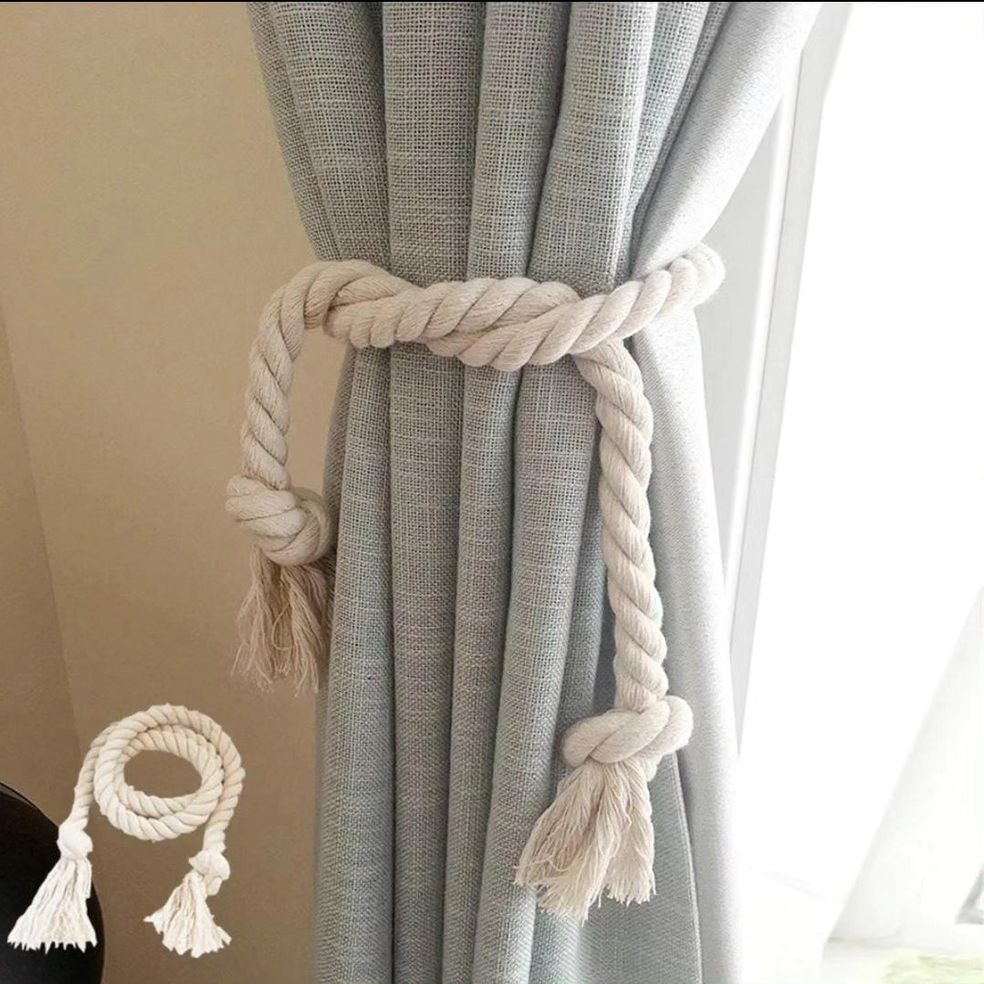 2pcs Curtain Tiebacks Rope