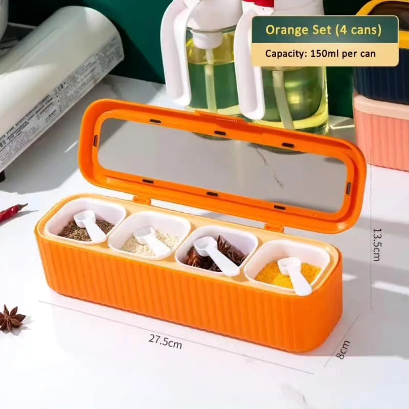 Multi-compartment Seasoning Box