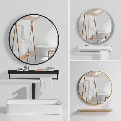 Contemporary round decor mirror