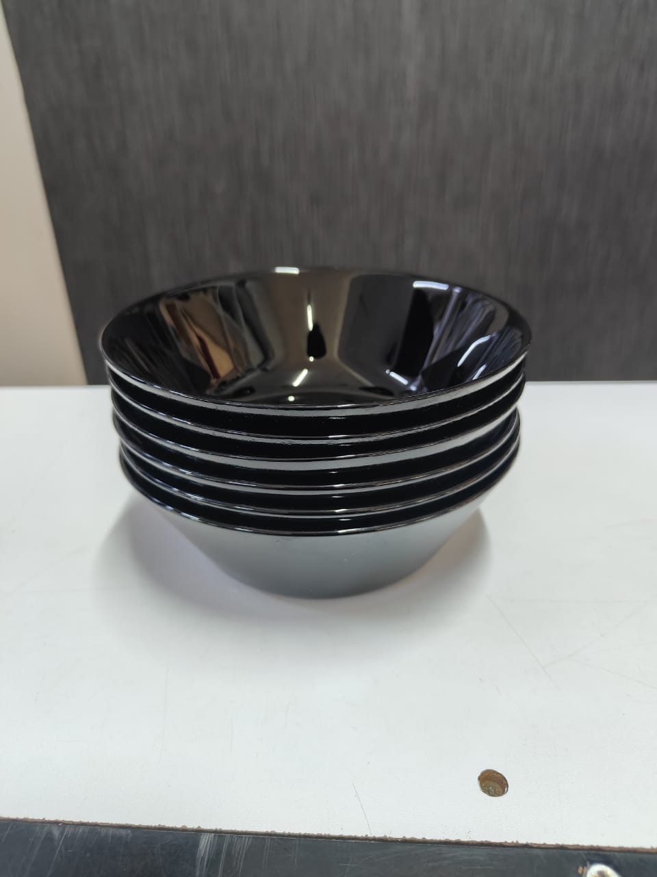 Classy 6pcs Black Bowl Set