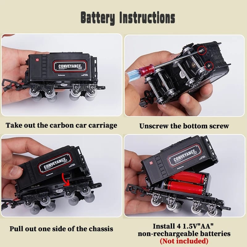 Electric Train Toy BlackNov