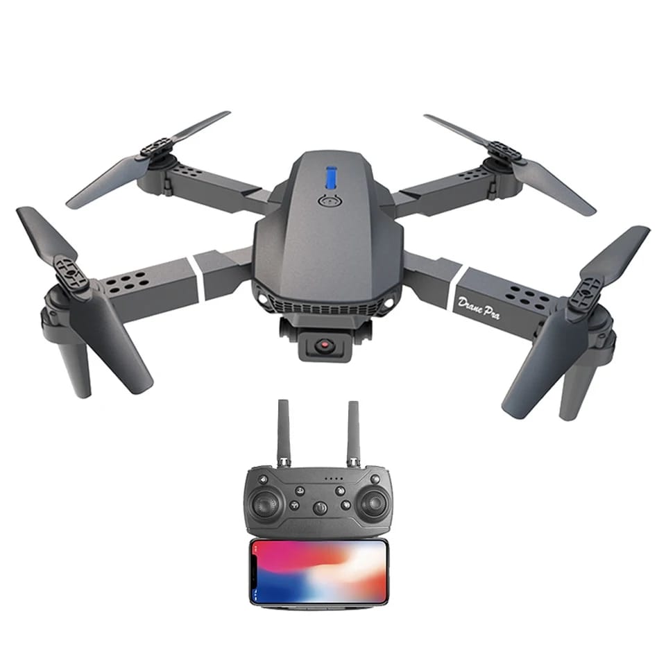 Rotating Foldable Aerial Camera Drone Toy BlackNov