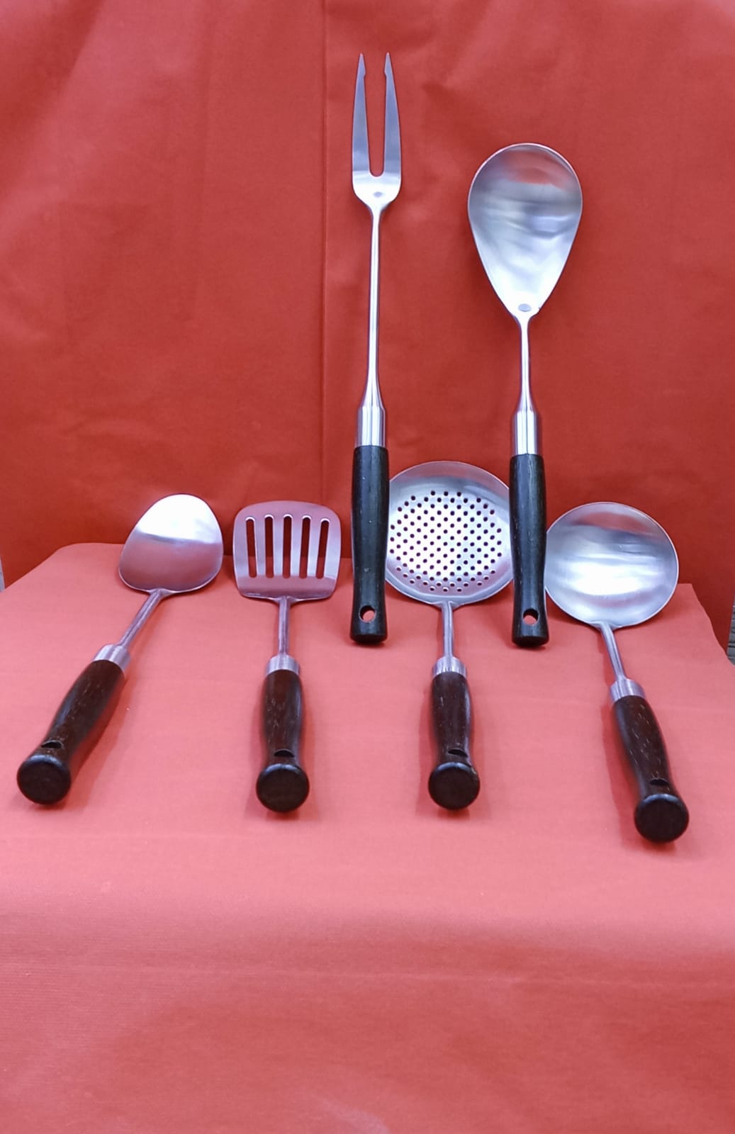 Heavy gauge serving spoons