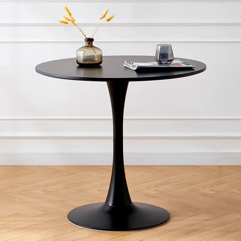 Round wooden Top Cocktail Table .