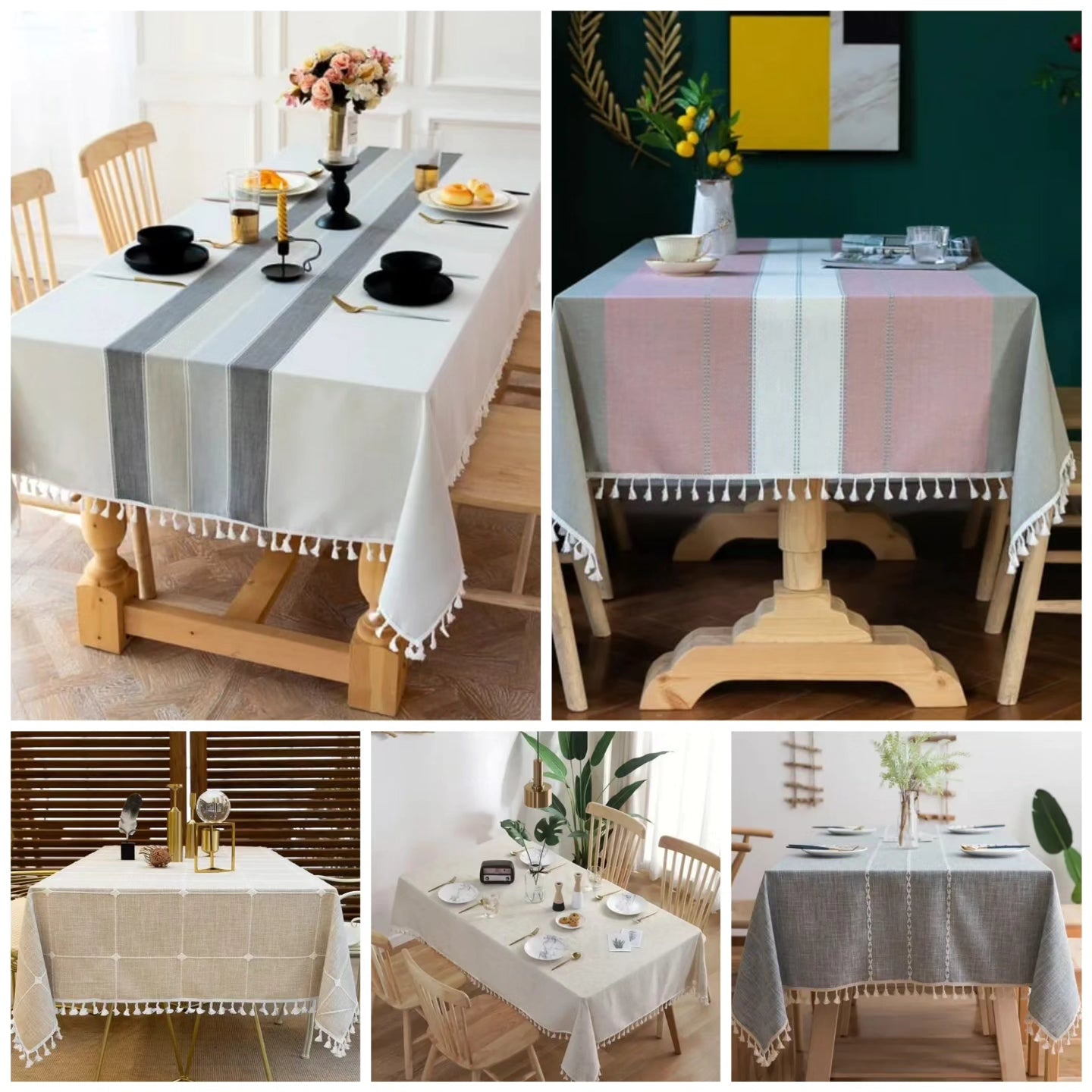 Linen table cloth