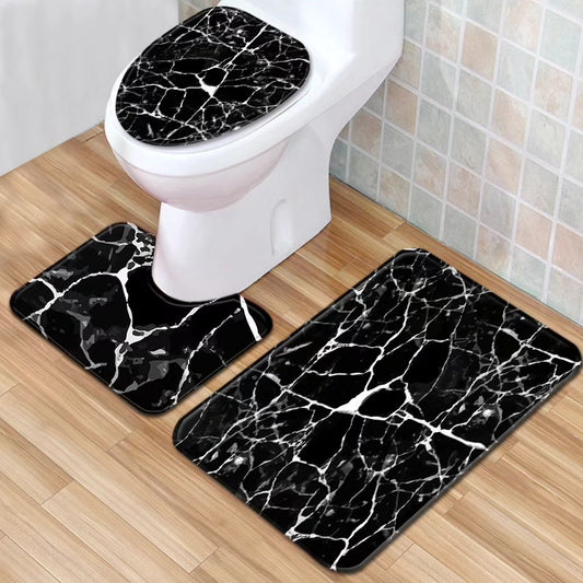 3D Bathroom Toilet Mats