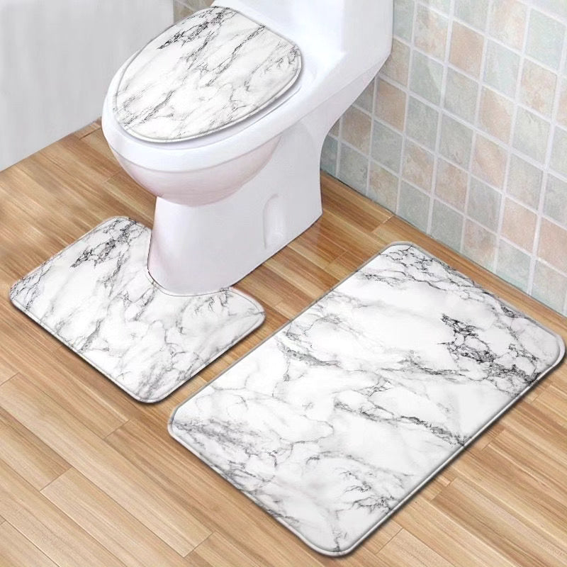 3D Bathroom Toilet Mats