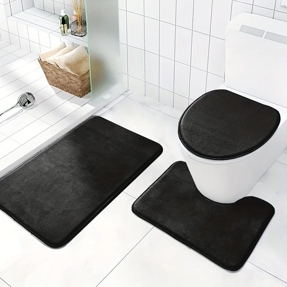 3 in 1 Bathroom toilet mats