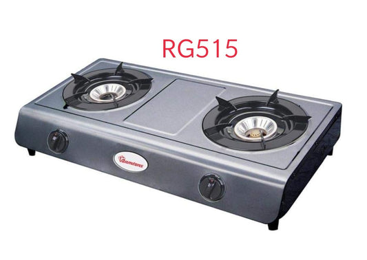 Double burner gas cooker