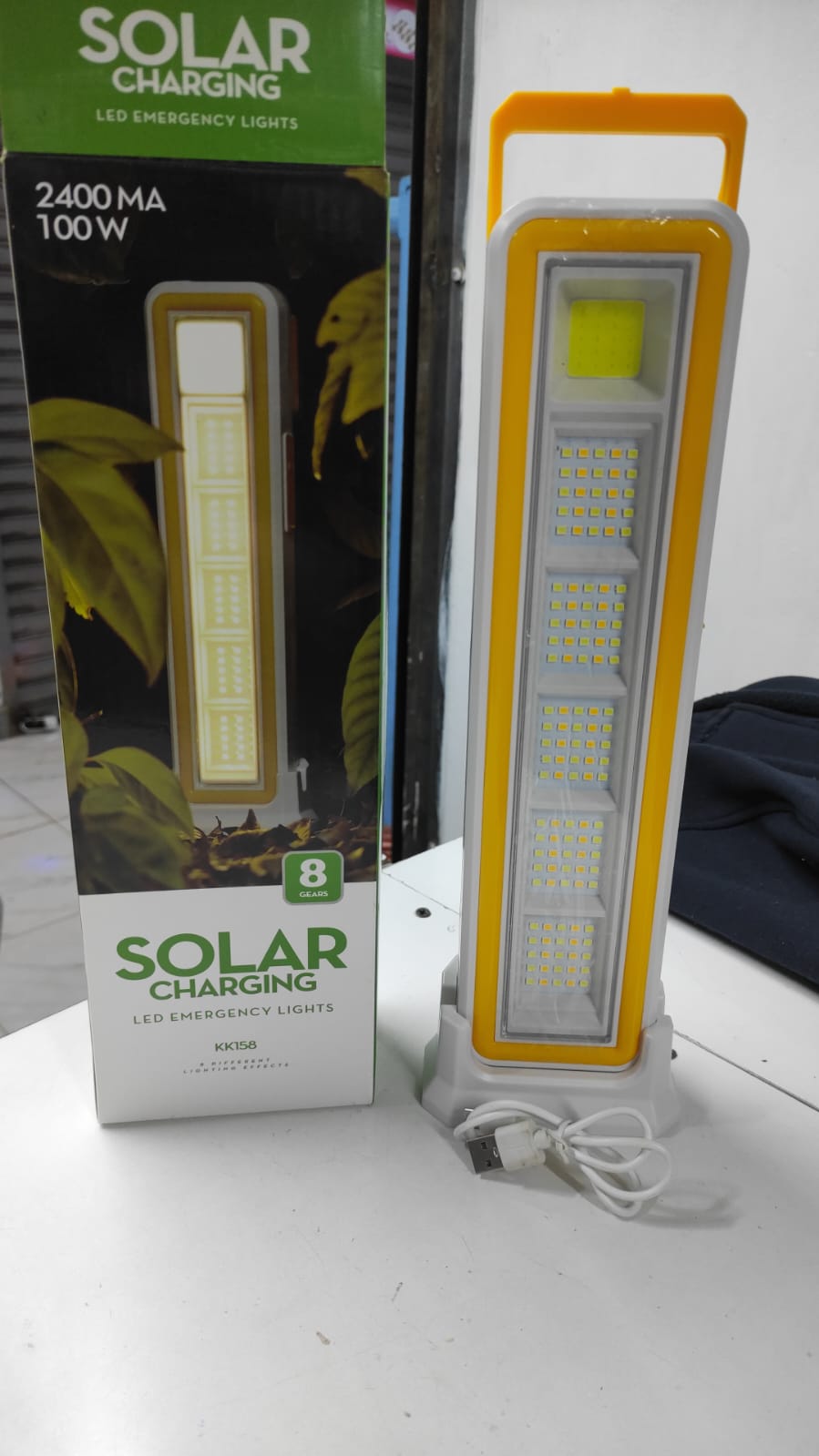 Solar Rechargeable Emergency Light