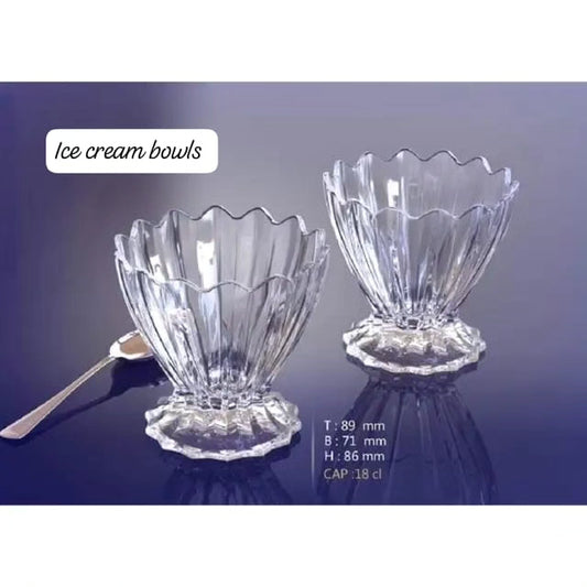 6Pc Ice cream bowls