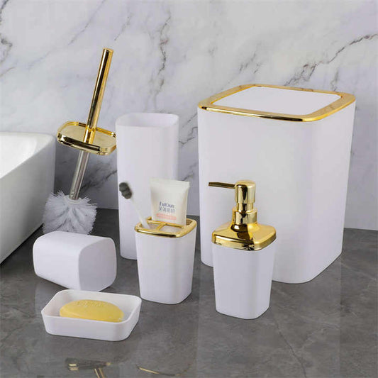 Bathroom accessories set