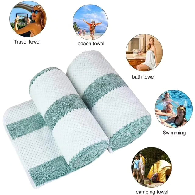 3Pc Microfiber towels