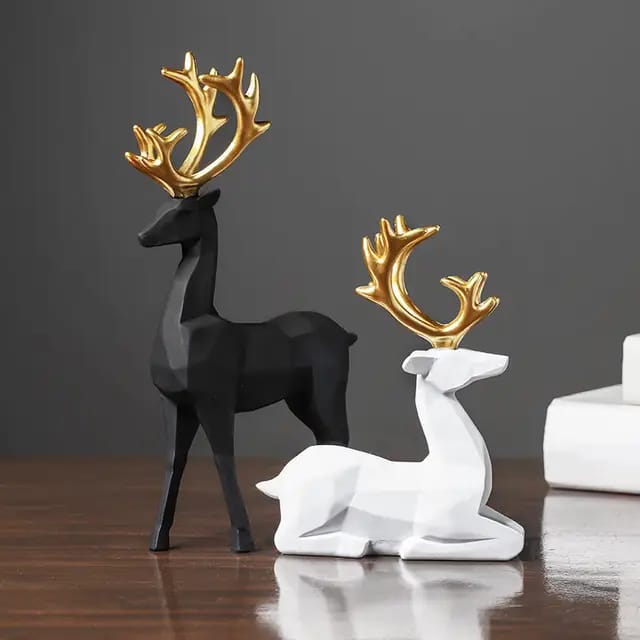 Two deers Christmas decor