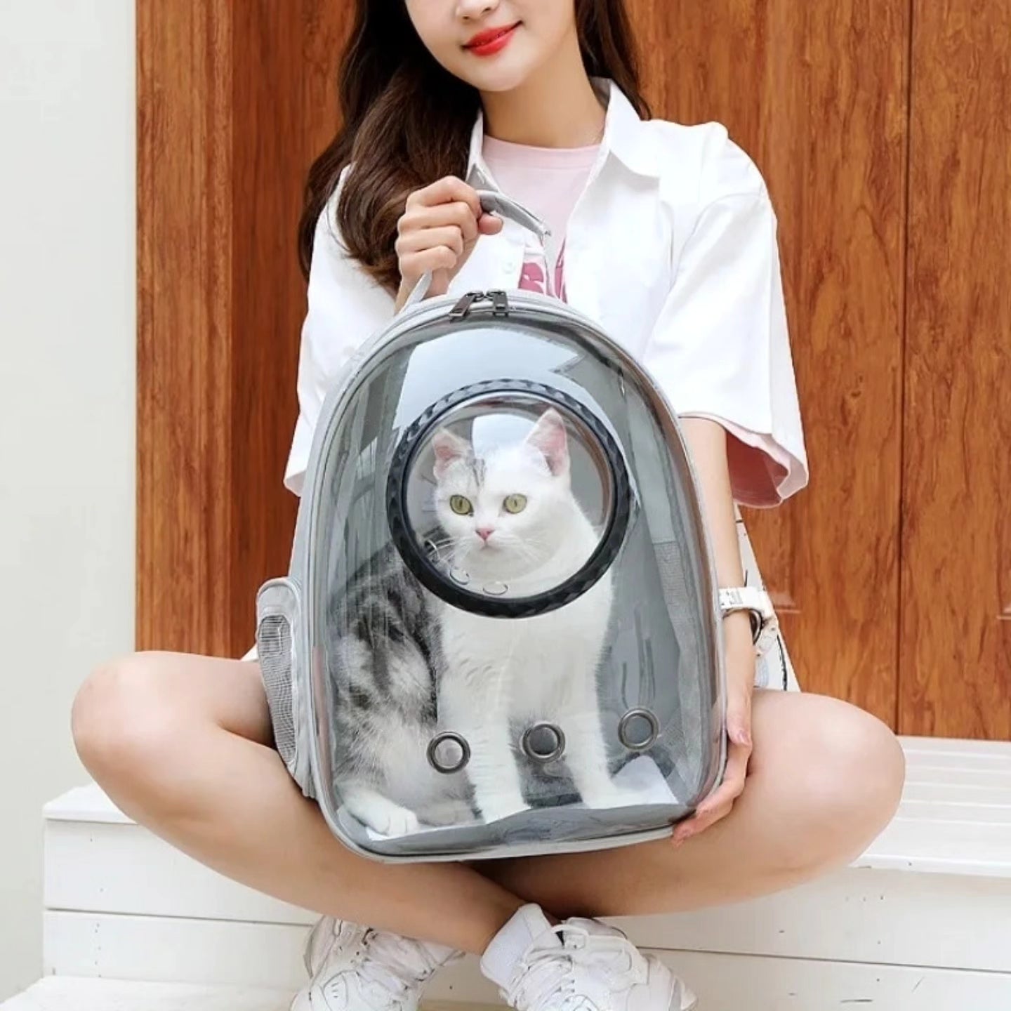 Astro Bubble Pet Carrier Bag Backpack