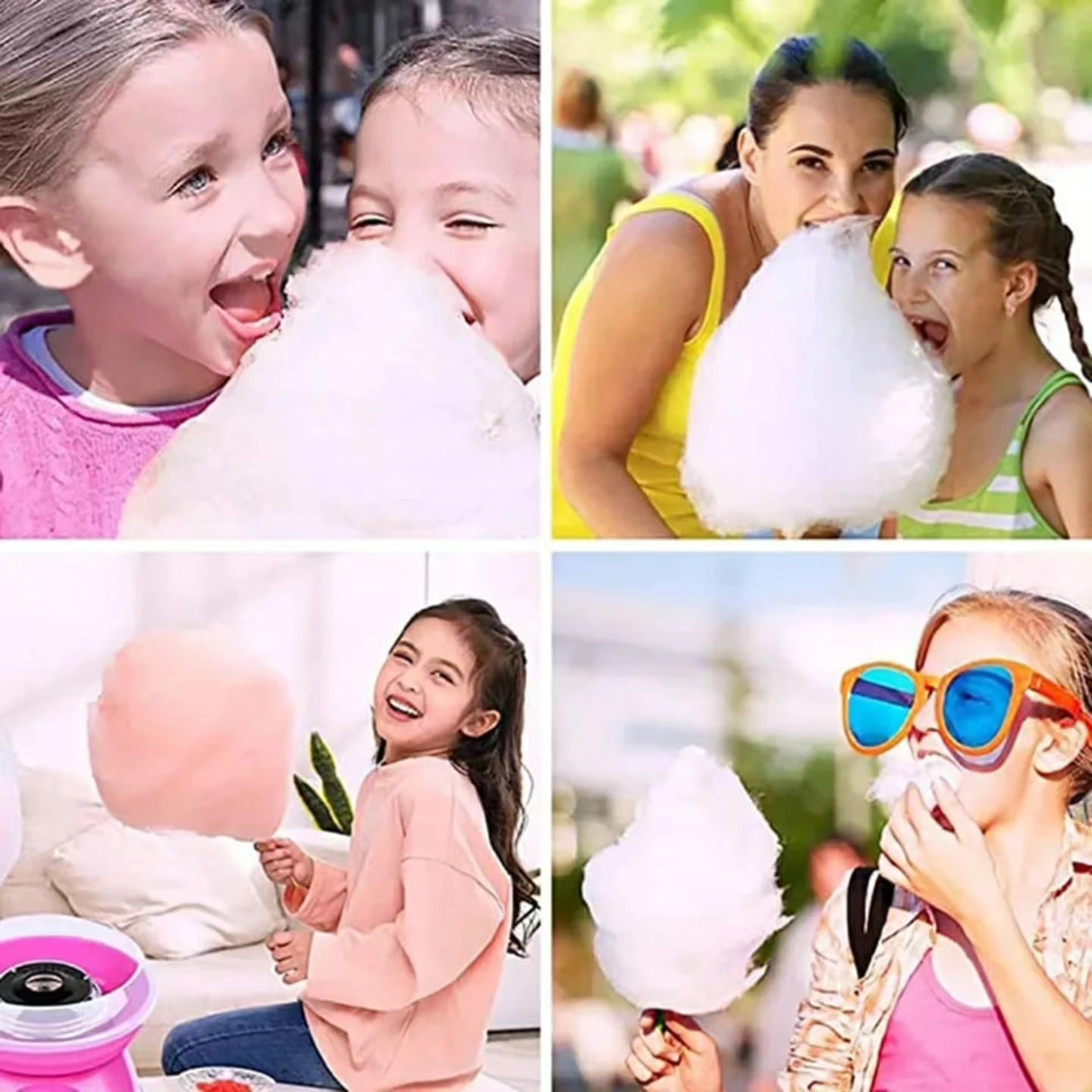 Electric Portable Sweet Cotton Candy Maker