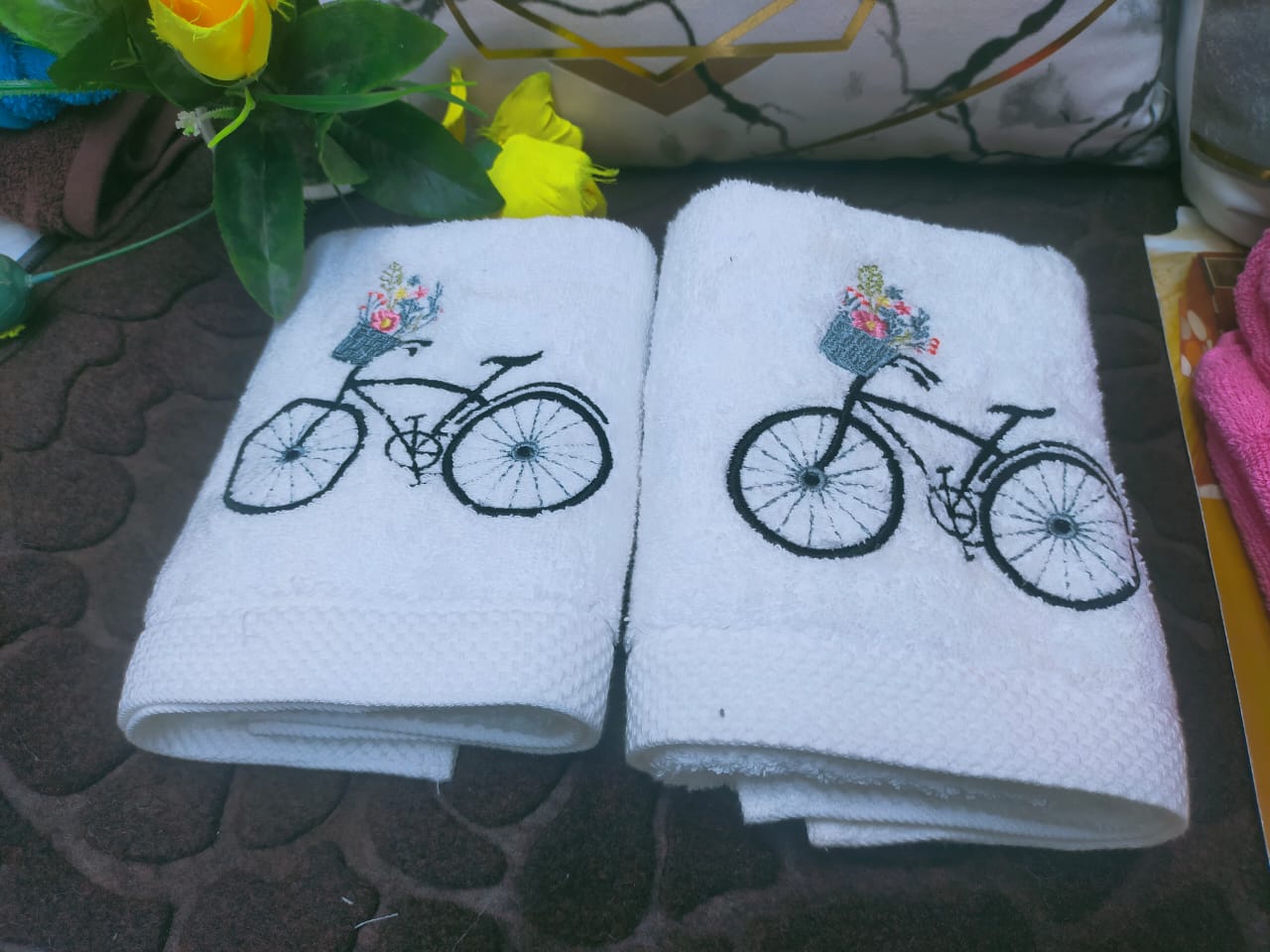 Cotton hand towels