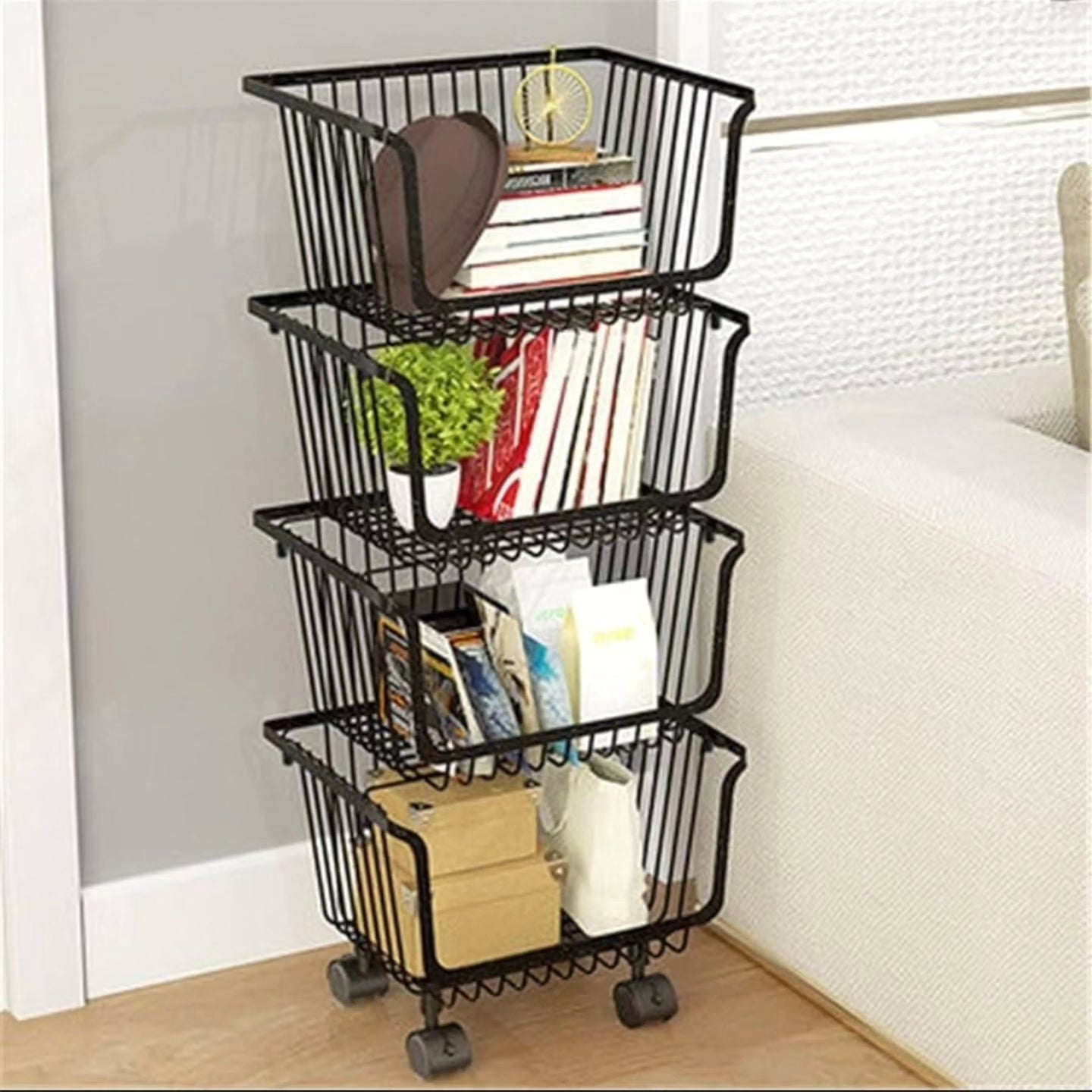 4 Tier vegetable rack