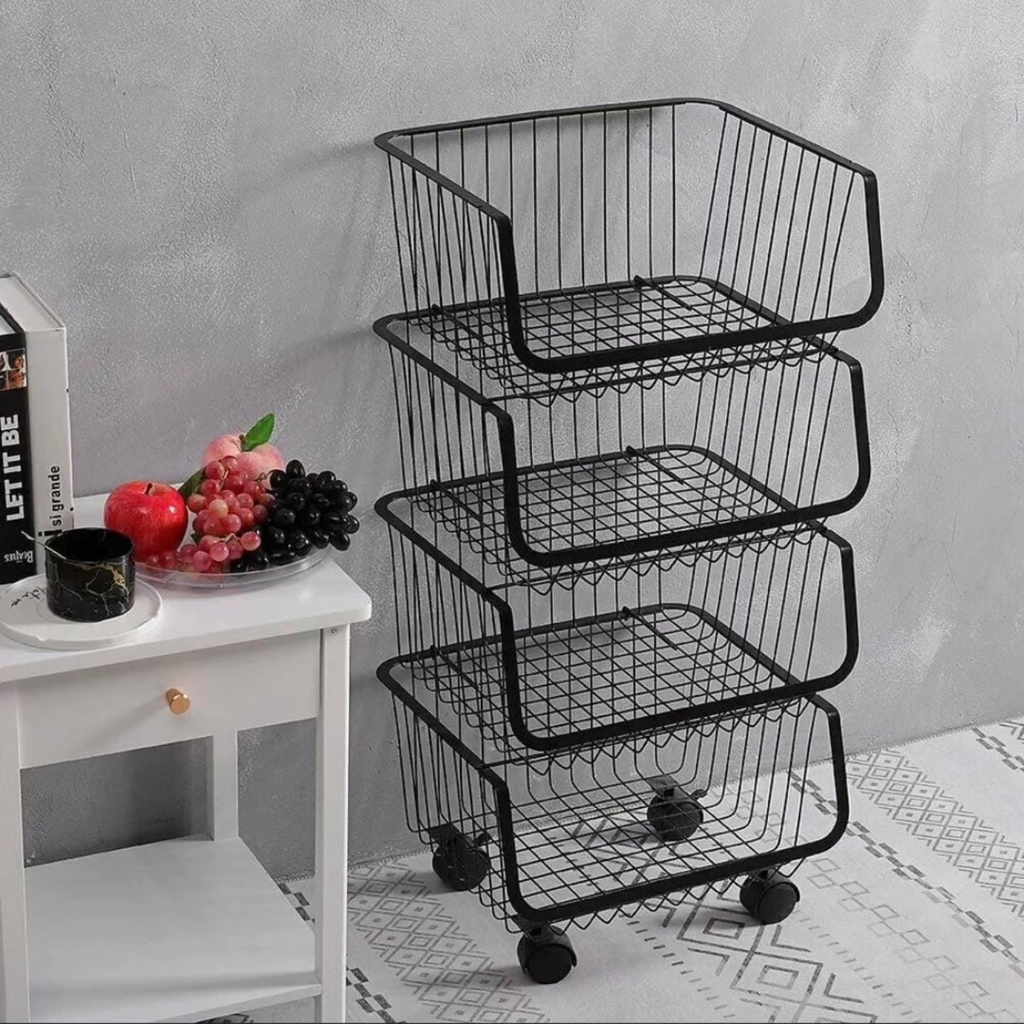 4 Tier vegetable rack