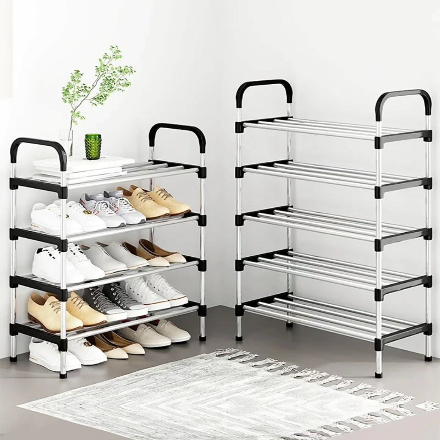 Metallic Shoerack