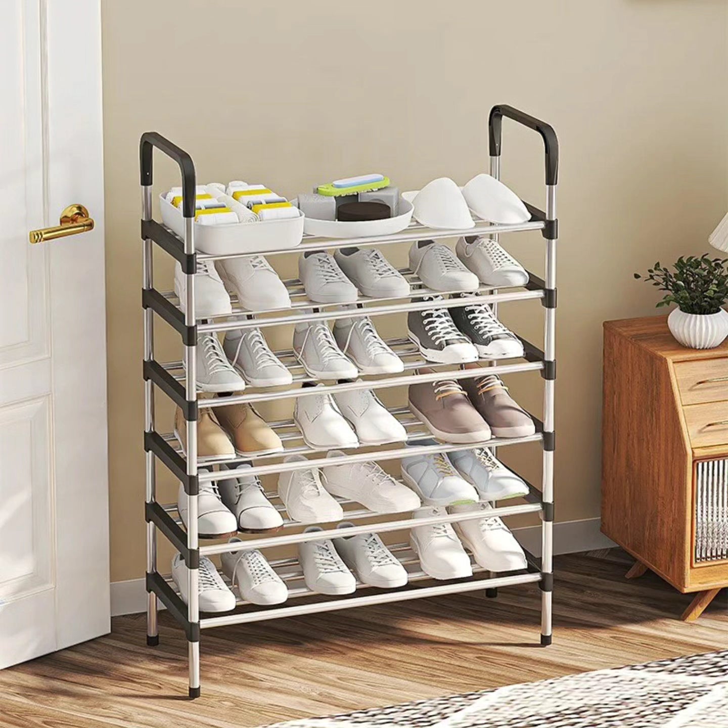 Metallic Shoerack