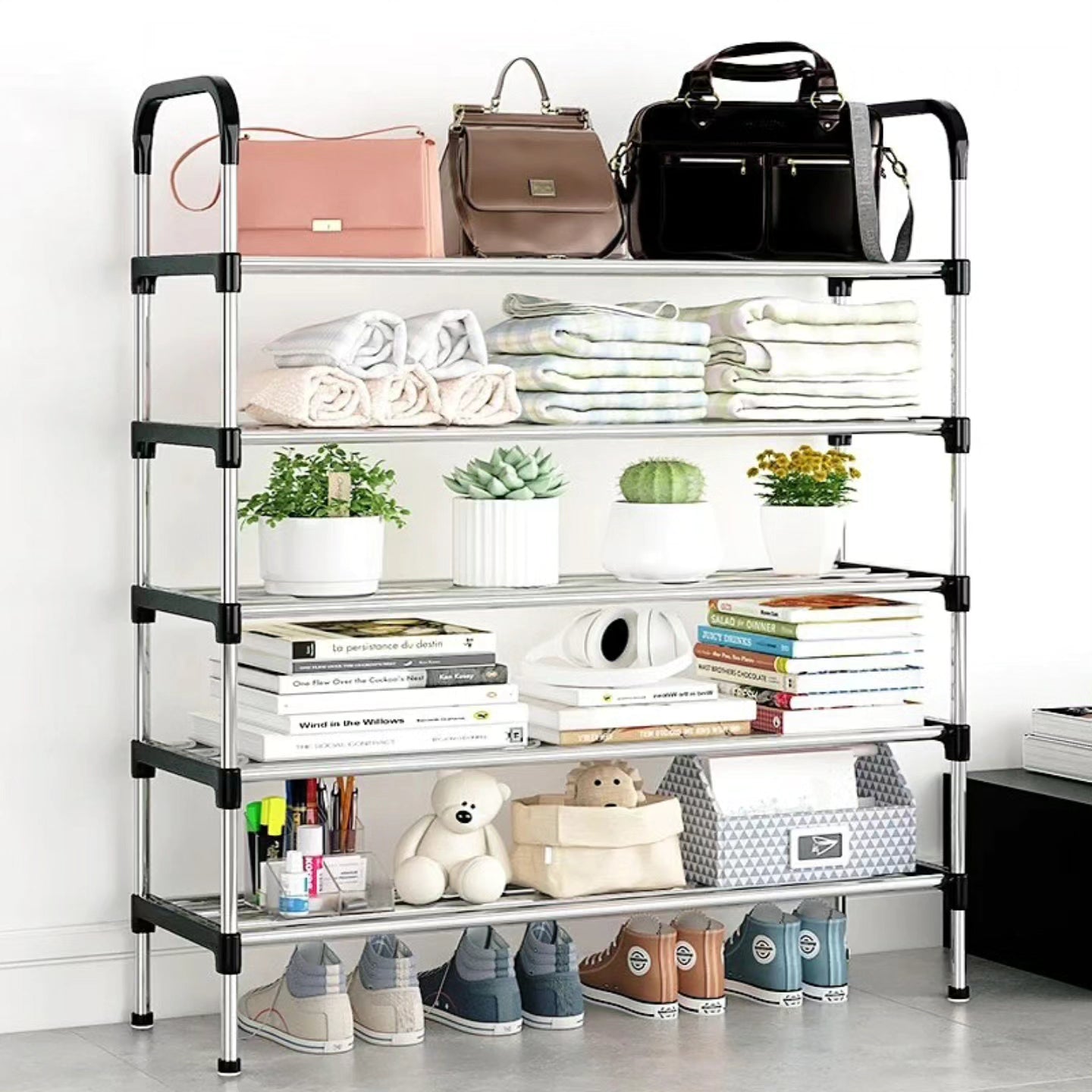 Metallic Shoerack