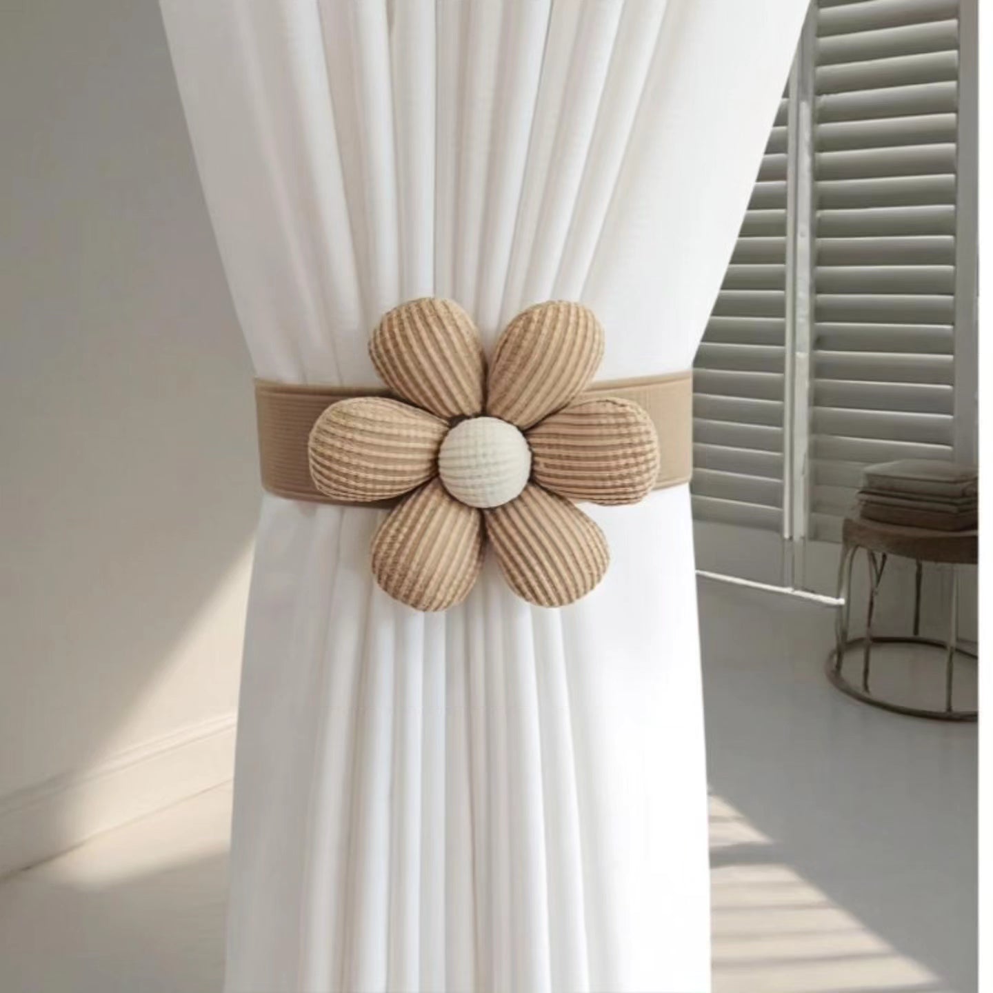 Flower Flower Drapes Tiebacks Curtain Tie back