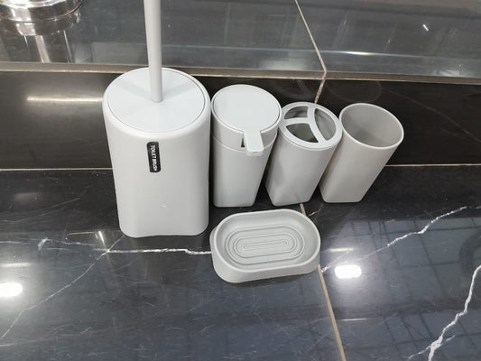 5 pcs bathroom set